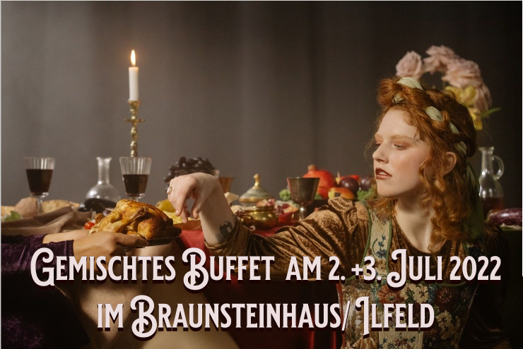 Herzlich Willkommen im Braunsteinhaus zum Buffet am 2.und 3. Juli 2022